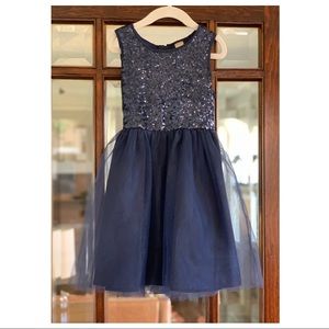 Carter’s Sleeveless Sequin and Tulle Party Dress